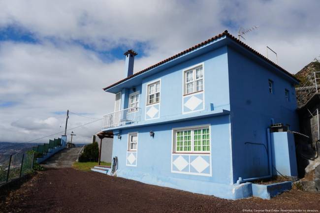 Casa en Tenagua La Palma con fantasticas vistas al mar